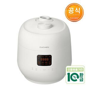 쿠첸 더핏 슬림 다이아몬드코팅 내솥 10인용 전기압력밥솥 CRS-FSWS1040DFMW
