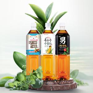 [본사직영] 광동 차음료 1.5L 6입 3종 택1 / 헛개차 옥수수수염차 돼지감자차 (유/무라벨 랜덤발송)