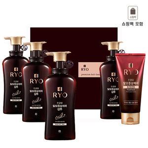 려샴푸 선물세트 진결모 탈모증상케어  5종기획 1개/최근제품  25년설명절선물