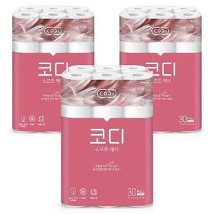 순수 화장지 30m*30롤 3팩