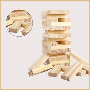 대형 나무블럭(젠가쌓기/54pcs) RTS