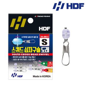 HDF 해동 스퀴드 십자구슬도래  HA-888 한치 문어 주꾸미 채비