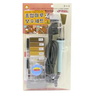 다카모리 마루보수 종합마루보수세트 인두기를 사용한 보수제