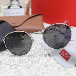 레이벤 선글라스 0RB 3447 9198B1 53 ROUND METAL 룩소티카 코리아 정품
