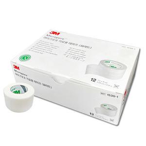 3M 마이크로포 종이반창고(백색)1box/테이프/반창고