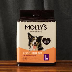 [몰리스] 쉬야응가 1회용 패드 L 50매 x 6개 묶음