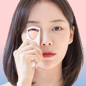 [국산] 진케어 usb-c타입 충전식 속눈썹고데기 눈썹고데기 히팅뷰러 온열뷰러