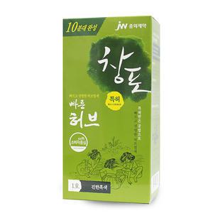 중외 창포 빠른허브 1호 염색약 염포제 새치염색약