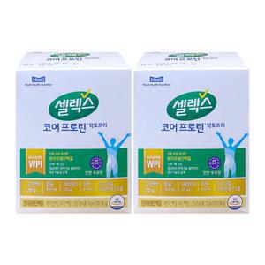 매일유업 셀렉스 코어프로틴 락토프리 스틱 단백질 보충 19g X 10개입 2통 -DL-