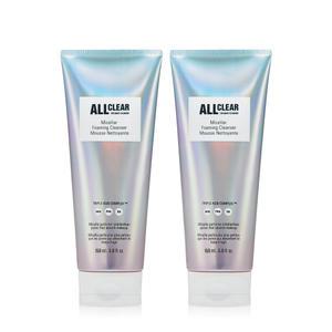 [2ea] 더페이스샵 올클리어 미셀라 클렌징 폼 150ml