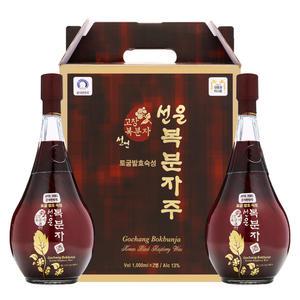서해안복분자주 선운세트 13도 1000mlx2병_토굴발효