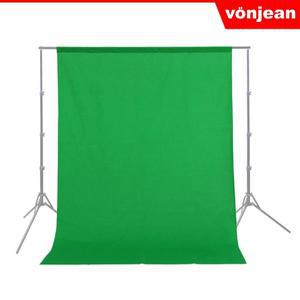 [본젠]VDR-152G 그린 스크린 사진 영상 촬영 크로마키 배경천 1.5X2m (브이로그 유튜브 방송 배경 등)