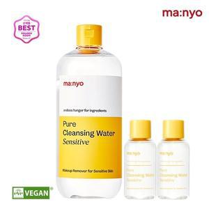 마녀공장 퓨어클렌징워터 센서티브 500ml + 30ml x2