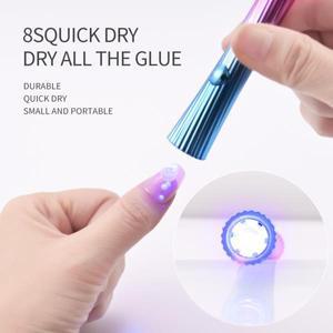 휴대용 네일 드라이어 UV LED 램프, 미니 매니큐어, USB 충전식, 빠른 건조 젤, 광택제 아트 도구 DIY