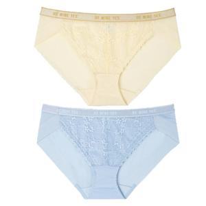 [롯데백화점]예스 [SUMMER SALE]WIND FLOWER 컴포트 레이스 헴팬티2종택1 YSWPZA13