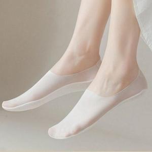 [RGP7P80R]9컬러 아이스 뒤꿈치실리콘 덧신 투명 실 면