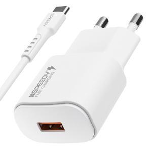 스피디 USB QC3.0 15W 고속 충전기 (+C타입 15W 케이블)