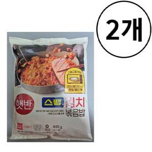 CJ 햇반 쿡반 스팸 김치볶음밥 440g X 2개