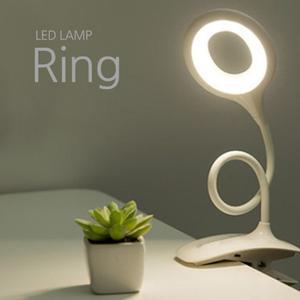 led 집게형 링스탠드독서등 취침등 탁상 LED 단스탠 스텐 클립 클립형 무드등 수유등 책상 공부 학습용
