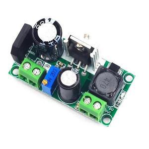 AC/DC-DC 벅 스텝 다운 컨버터 모듈, LM2596HV, 3V, 5V, 6V, 9V, 12V, DC 5V-50V, 아두이노용 조절 가능한