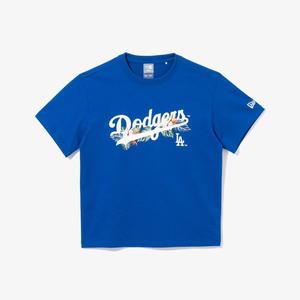 갤러리아 뉴에라키즈 MLB LA 다저스 플라워 스크립트 티셔츠(14681163)