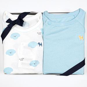 [HP블루독베이비]25년SS(BL)도기뱀부세트바디슈트2종세트4537004005