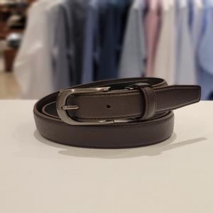 (FPSBE0050BW) (포체벨트) 남성 사피아노 소가죽 브라운수동벨트