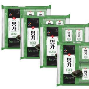 CJ 명가 파래김 64g(4g X 16개입) X 4개