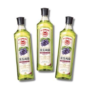 사조해표 포도씨유 900ml 3개