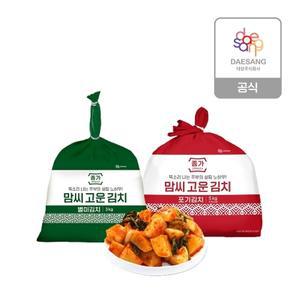 종가 맘씨고운 포기김치 5kg + 총각김치 3kg