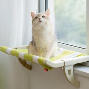 고양이 창틀 해먹 창문 거치 매트 캣 쿠션 침대 카펫