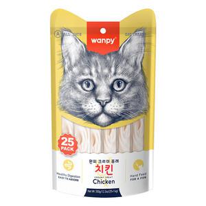 완피 크리미 퓨레 고양이 츄르 치킨 25p