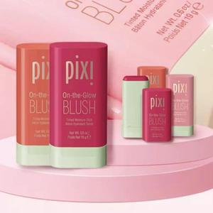 Pixi 메이크업 브러쉬 방수 이지 컬러 루즈 블러셔 크림 하이 컬러 렌더링 브라이트닝 스킨 톤 메이크업 브