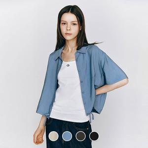 [지오다노] 375518 여 레이온 나일론 반팔 워크 자켓