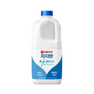 [서울우유] 저지방 우유 1800ml