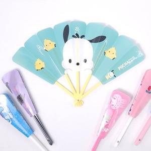 산리오 라이센스 포차코 귀여운 휴대용 접이식 부채