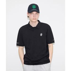 (정품보증) 빈트릴 BEENTRILL 에센셜 컴포트핏 반팔 카라 티셔츠(블랙) BA242TS007BK 112519