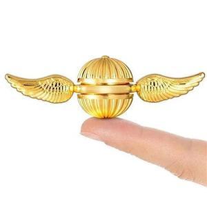 골든 스니치 큐피드 Fidget Spinner Antistress 손 회전 Fidget 천사 날개 핸드 스피너 금속 어린이 선물