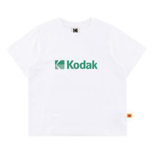 코닥 빅로고 아스킨 반팔 티셔츠 우먼 K5222ERS26WHT