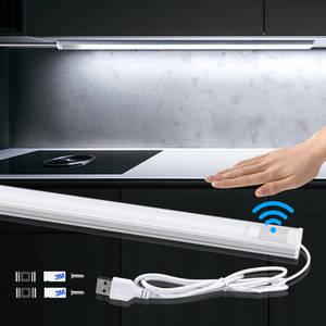 LED일자등 디 밍이 알루미늄 USB 5V LED 바 라이트 튜브 침투 IC 핸드 웨이브 스캔 모션 센서 스위치 주방