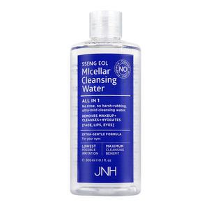 JNH 쌩얼 미셀라 클렌징워터 300ml 올인원 순한 피부자극없는 안점막독성없는
