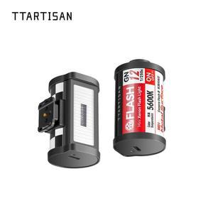 TTArtisan M01 온카메라 플래시 GN12 5600K 4개의 조정 가능 전력 레벨 핫슈 마운트와 호환되는 무선 카메