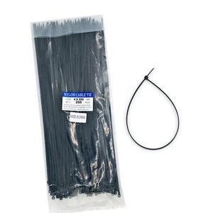 (제스트)케이블타이 4x350mm Kimspp 블랙 약250개입 자루끈