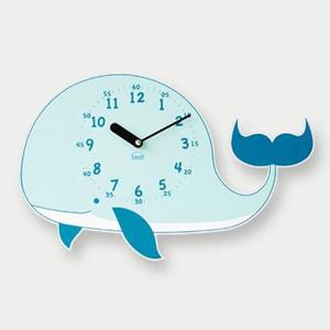 /베짓 꿈의 고래 무소음 벽시계(블루)
