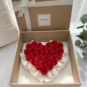 빨간 장미 하트 와이프 생일 이벤트 기념일 프로포즈 결혼1주년 임신 출산 선물