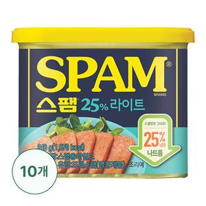 [CJ]스팸 25%라이트 340G X 10개