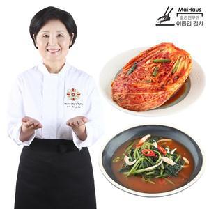 요리연구가 이종임 포기김치 5kg + 열무물김치 3kg
