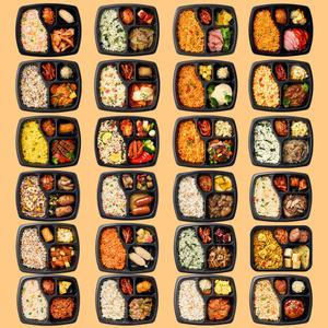굿스푼 다이어트도시락 24종 12팩/24팩 맛있는 밥 반찬 세트 점심대용 2주 간편 식단