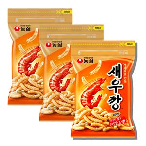 농심 새우깡 400gX3개 대용량 봉지과자