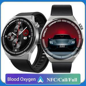 혈당스마트워치스마트 워치 GT 시리즈 블루투스 휴대폰 NFC 시계, 남녀공용 라운드 운동 추적 건강 모니터